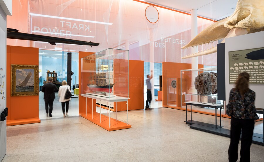 Die neue Dauerausstellung „Schiffswelten – Der Ozean und wir“, (c) DSM / Nicole Werner