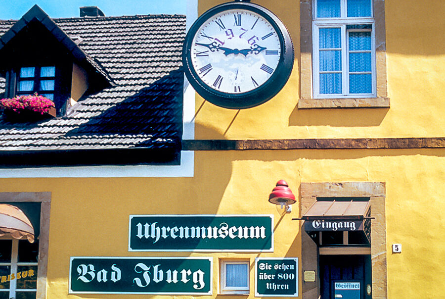 Eingangsbereich des Uhrenmuseums