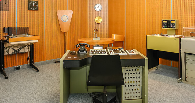 UKW-Hörfunkstudio im Bremer-Rundfunkmuseum