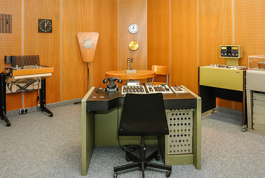 UKW-Hörfunkstudio im Bremer-Rundfunkmuseum