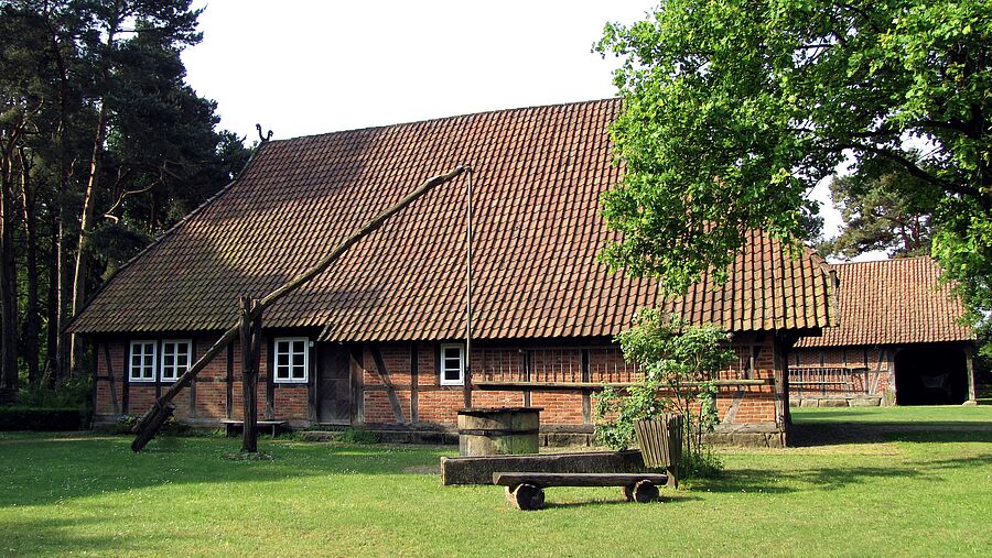 Außenansicht Niederdeutsches Bauernhaus aus dem Jahr 1653