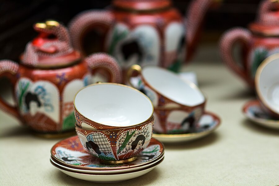 Seefahrermitbringsel aus Japan im Fehnmuseum