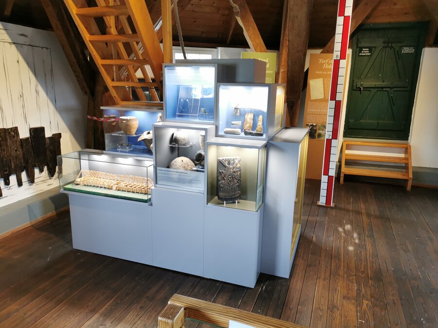 Blick in die Ausstellung Museum "Leben am Meer"