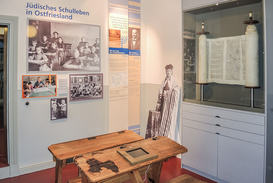Das Schulzimmer im ehemaligen jüdischen Gemeindehaus