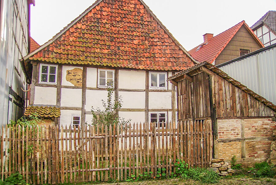 Hinterhof des Bürgerhauses von 1752