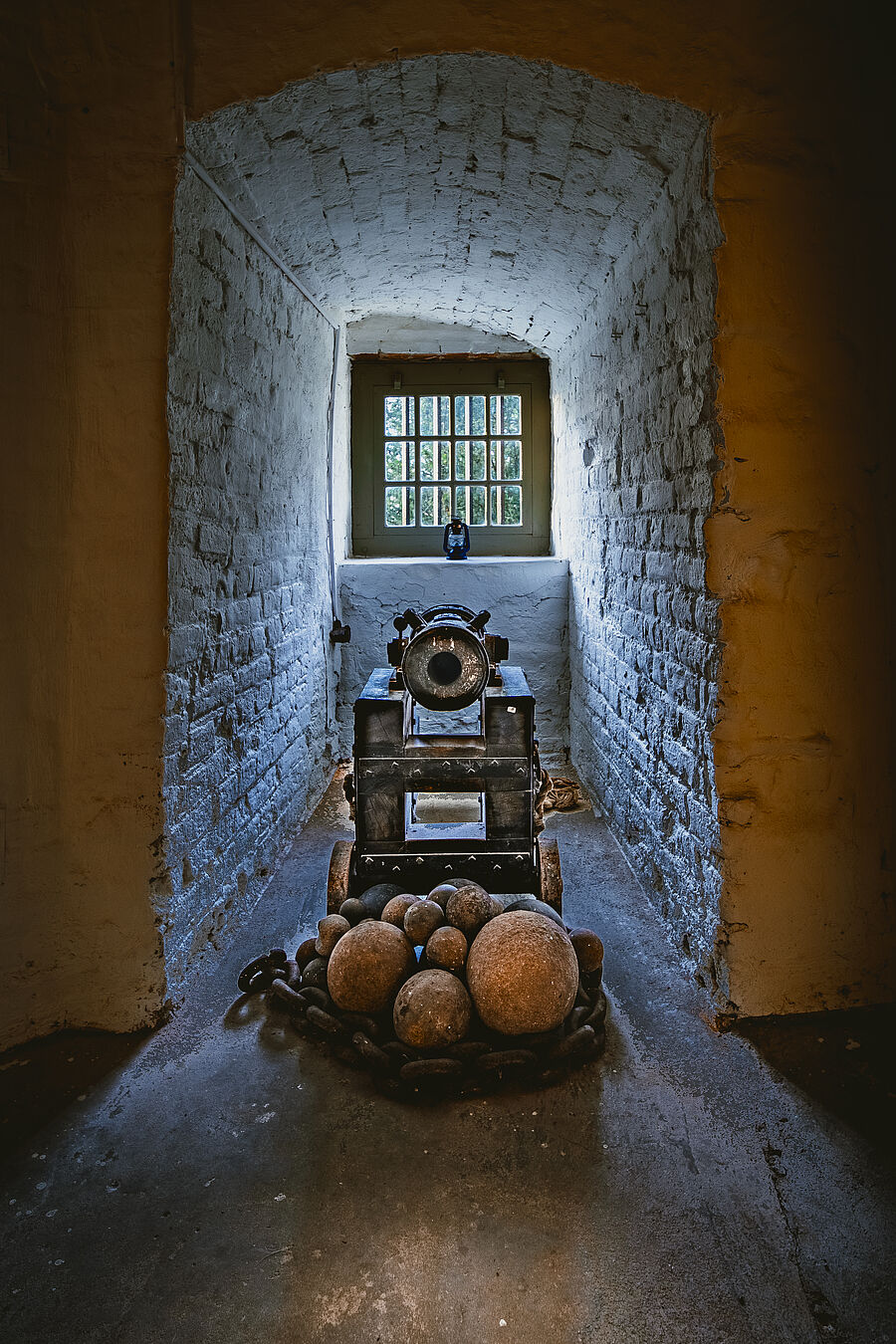 Die Burg diente zwei Jahrhunderte lang als Festung.