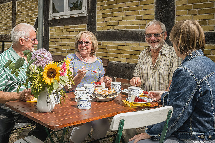 Das Café im Mühlenmuseum Moisburg