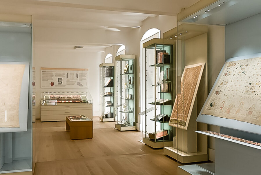 Blick in das Museum des Klosters Isenhagen