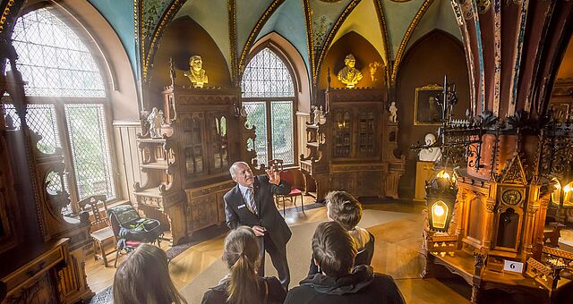 Bibliothek der Königin - Schloß Marienburg