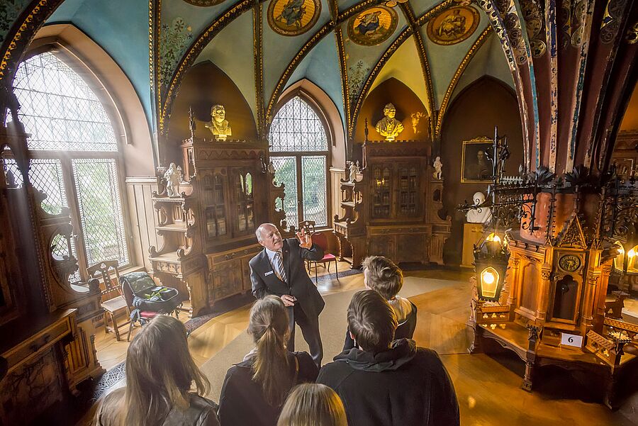 Bibliothek der Königin - Schloß Marienburg