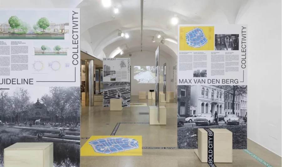 Blick in die Ausstellung in Graz. Foto Schubidu Quartett