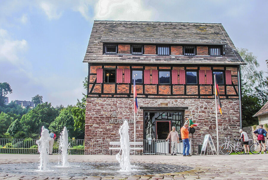 Außenansicht des Münchhausen-Museums Bodenwerder