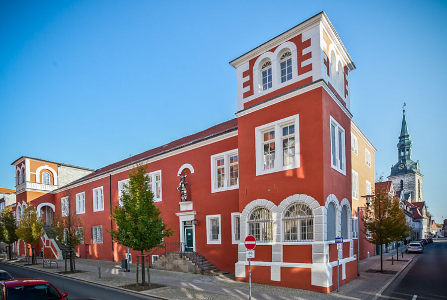 Außenansicht des archäologischen Museums Wolfenbüttel