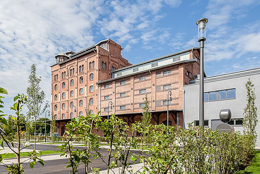 Der PS.SPEICHER im historischen Einbecker Kornhaus - Außenansicht