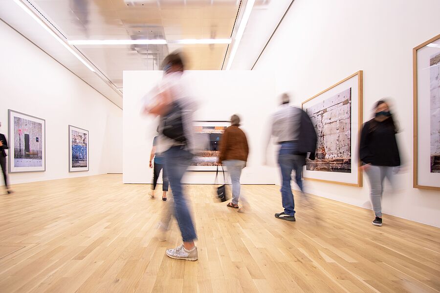 Blick in die AUsstellung im Kunstmuseum Wolfsburg