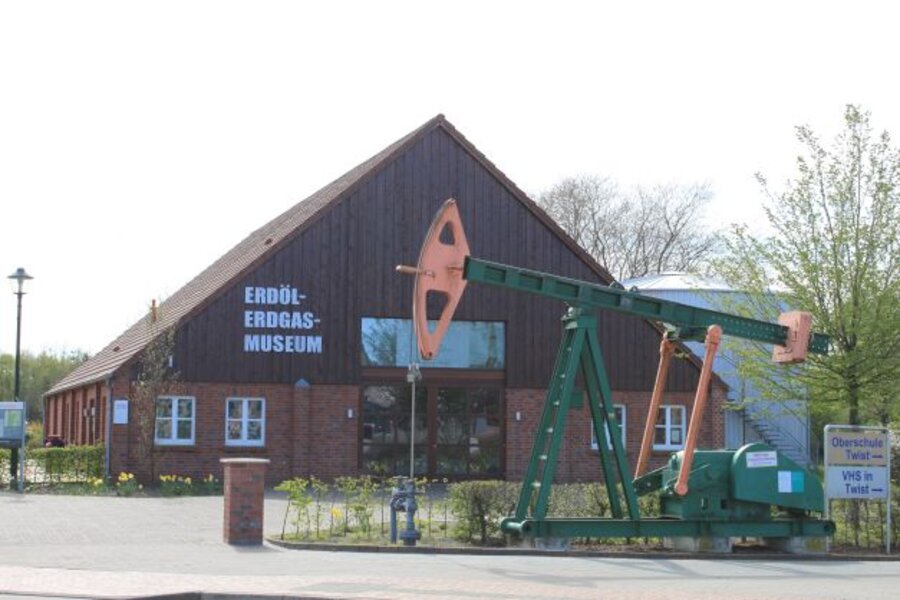 Außenansicht Erdöl-Erdgas-Museum Twist